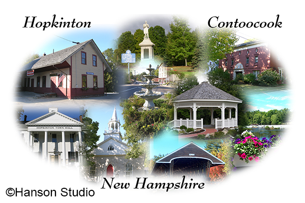 Contoocook, NH - Collage Contoocook/Hopkinton